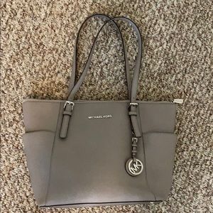 Grey Michael Kors Purse